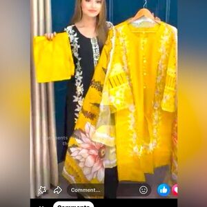 Pakistani dress Indian dress party dress 3 piece brand newer